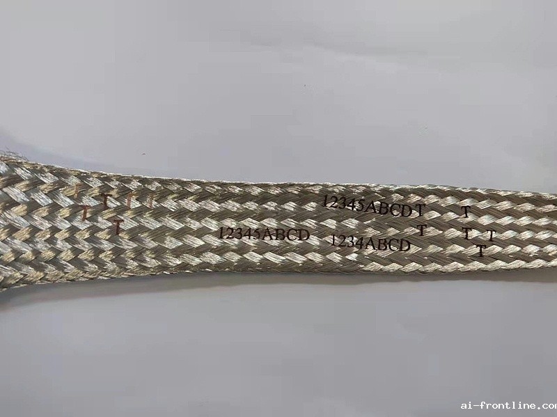 铜编织带激光打标机 铜编织带激光打标机