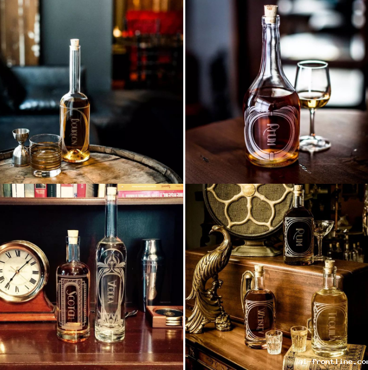 玻璃打标样品 玻璃打标样品