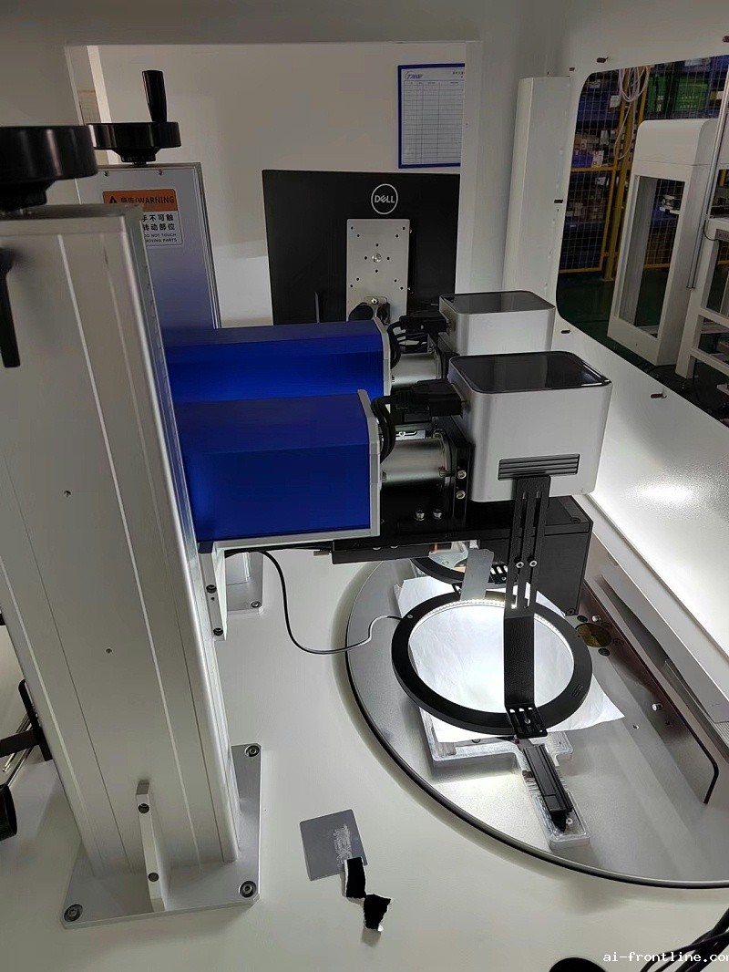 双头视觉激光打标机 双头视觉激光打标机