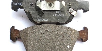 光纤打标刹车片