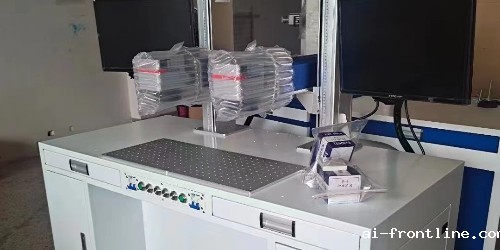 激光打标机的直线是弯曲的